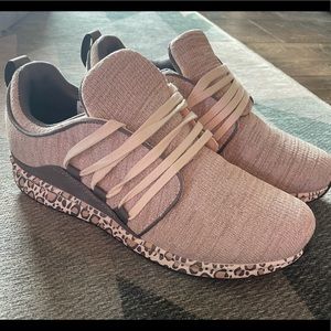 Marleylilly Leopard Bottom Sneakers